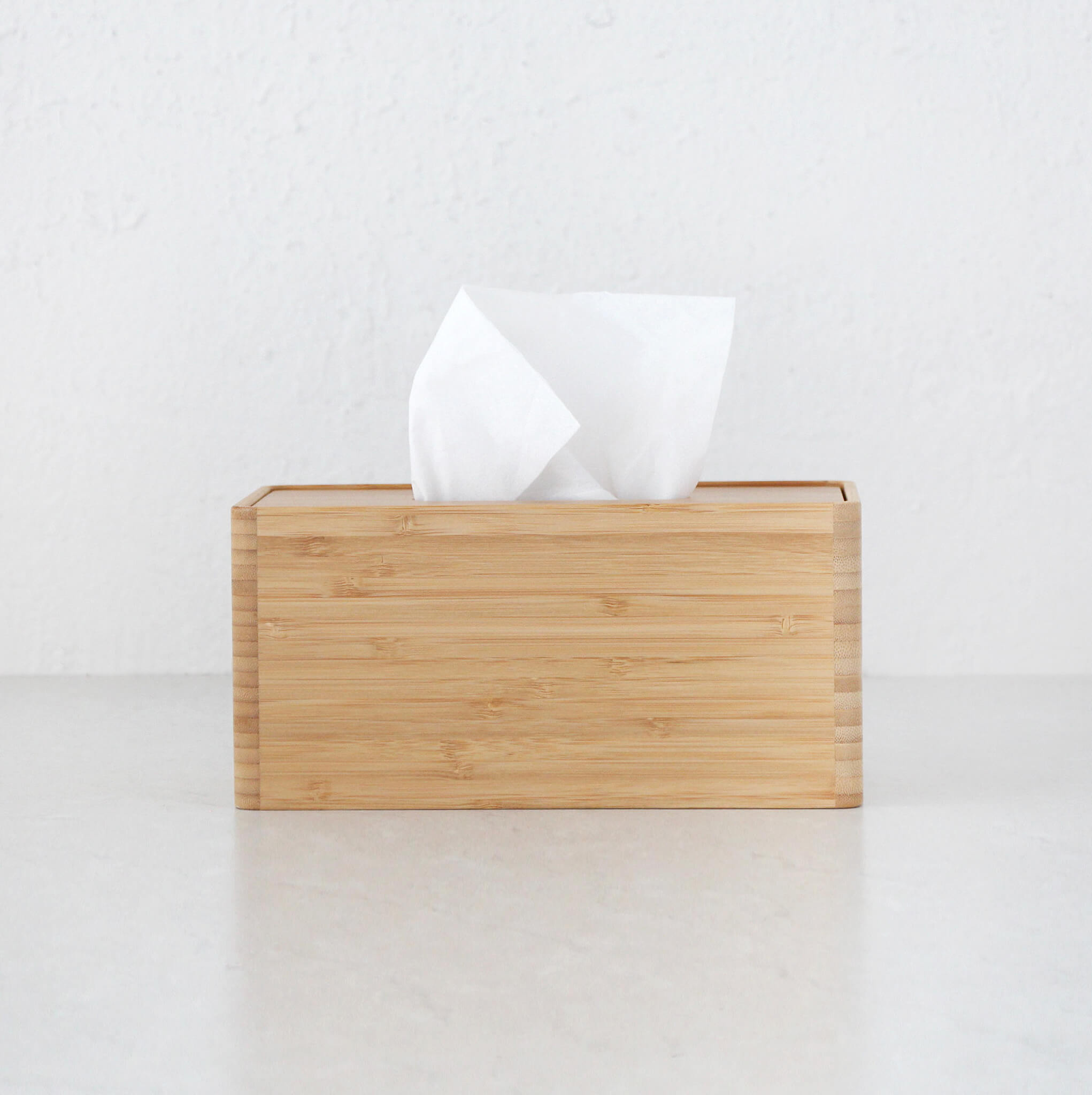 Mesa Bamboo Tissue Box Cover – Rectangle