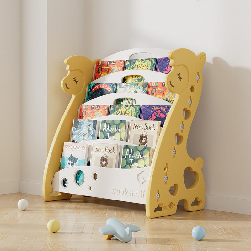 Camel-shaped Kids Bookshelf – Multifunctional Bookcase And Toy Organizer
