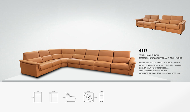 G357 Wide-Body Luxury Recliner