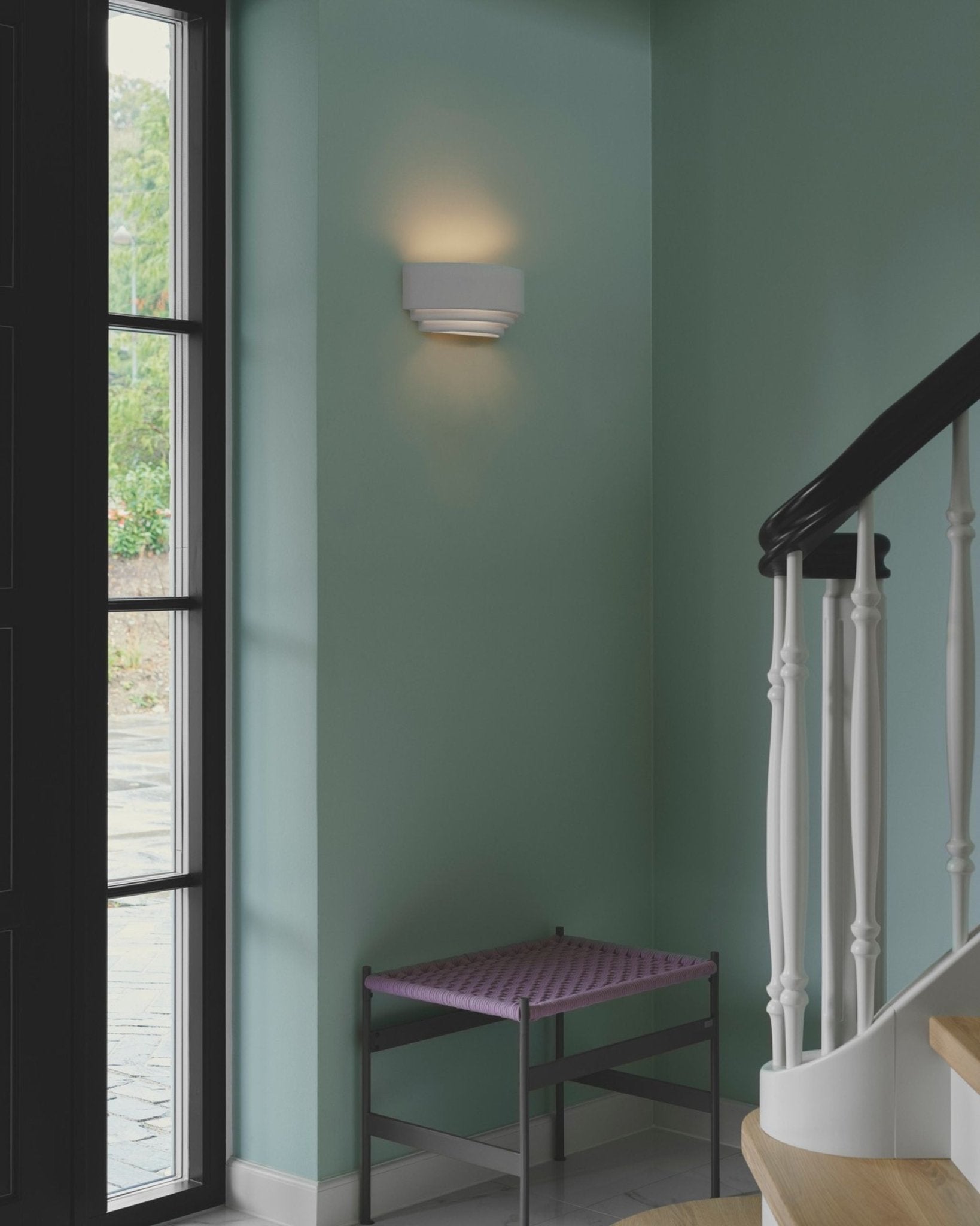 Cascading Plaster Wall Light - Image 1