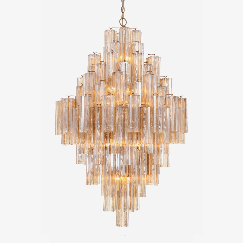 Eloria Glass Diamond Chandelier