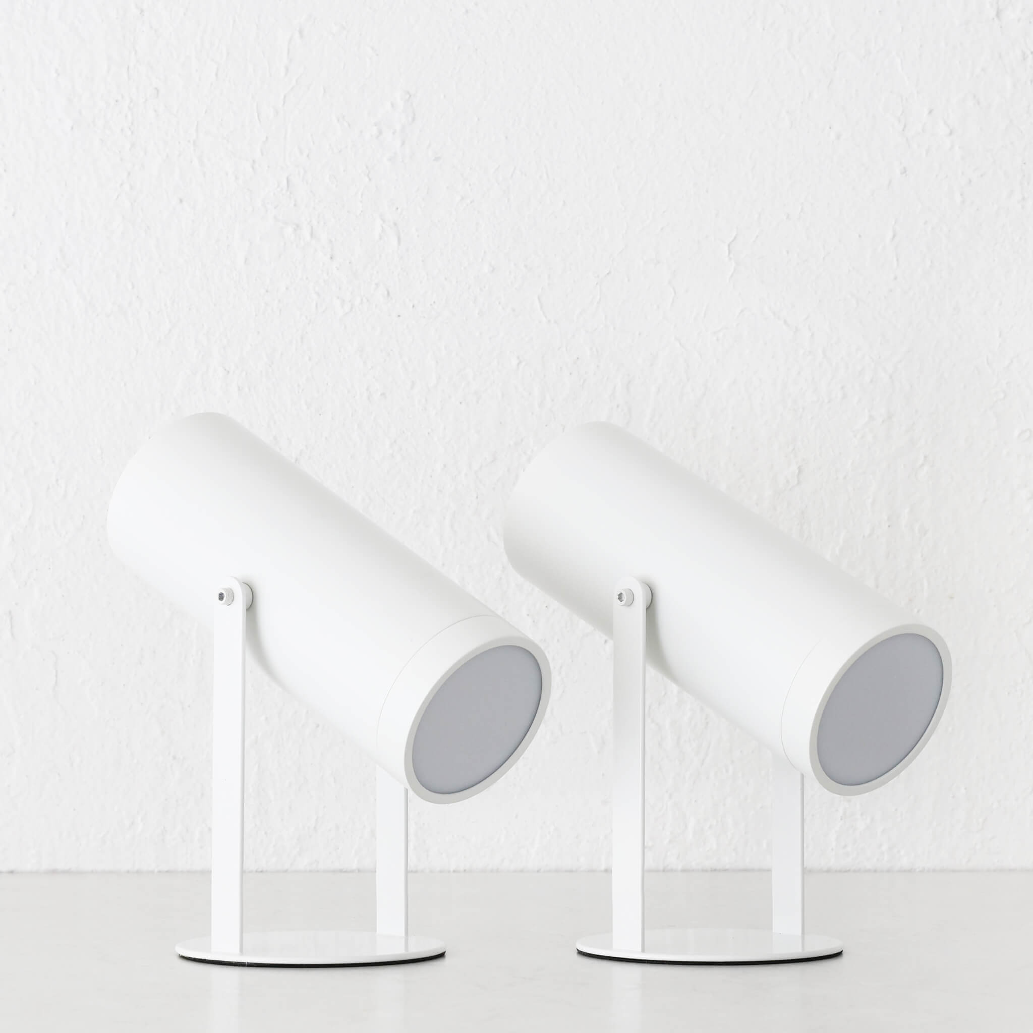 Fererra Led Rechargeable Cylinder Lamp Bundle X2 – White