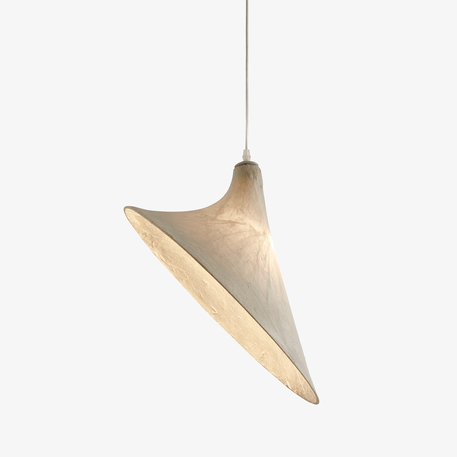 Lunaris Drift Silk Pendant Lamp