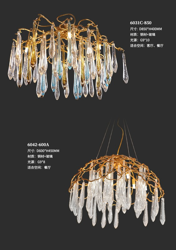 Luxury Crystal Ceiling Light Series