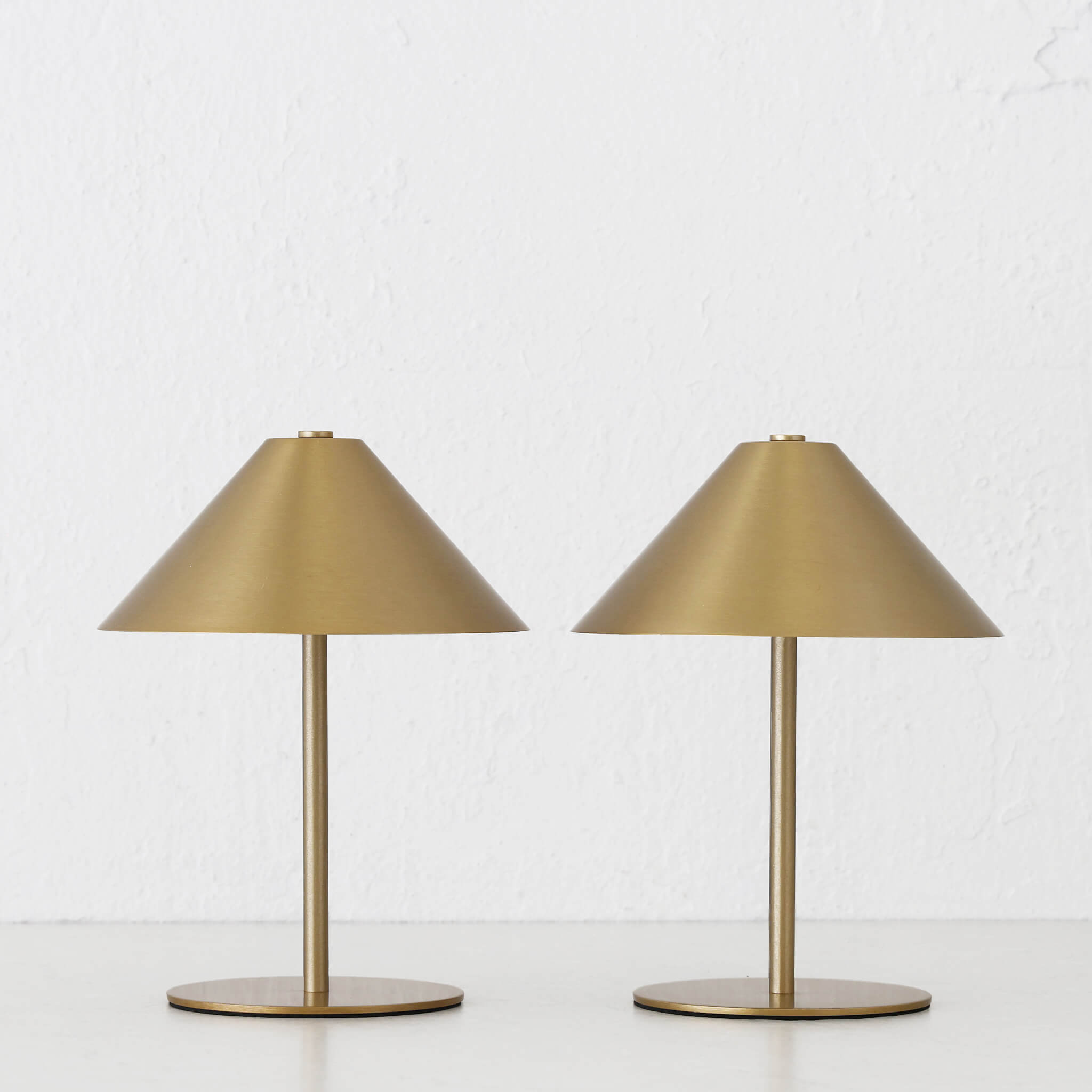 San Carlo Led Rechargeable Indoor/outdoor Lamp Bundle X2 – Antique Brass
