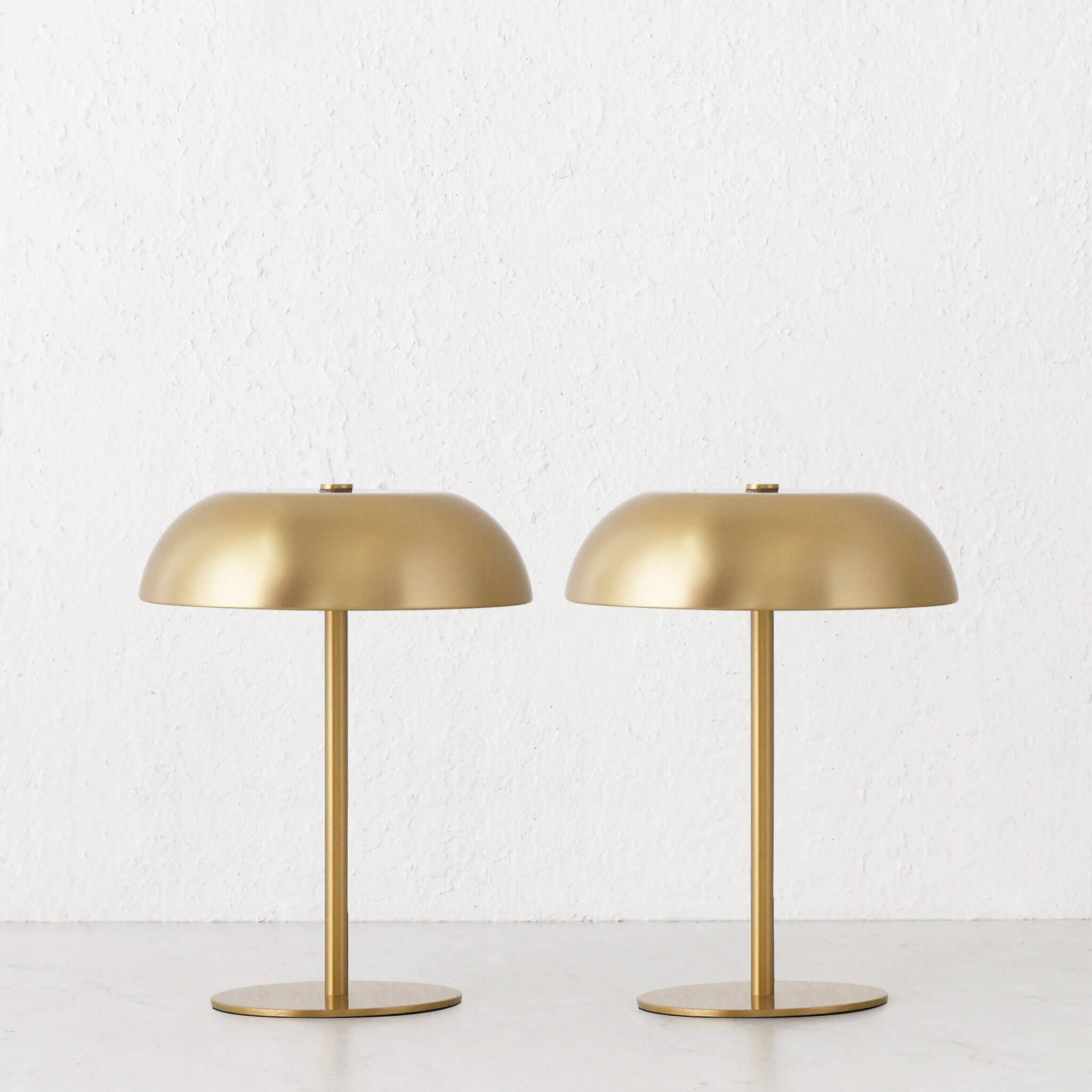 Sao Martinho Dome Led Rechargeable Indoor/outdoor Lamp Bundle X2 – Antique Brass