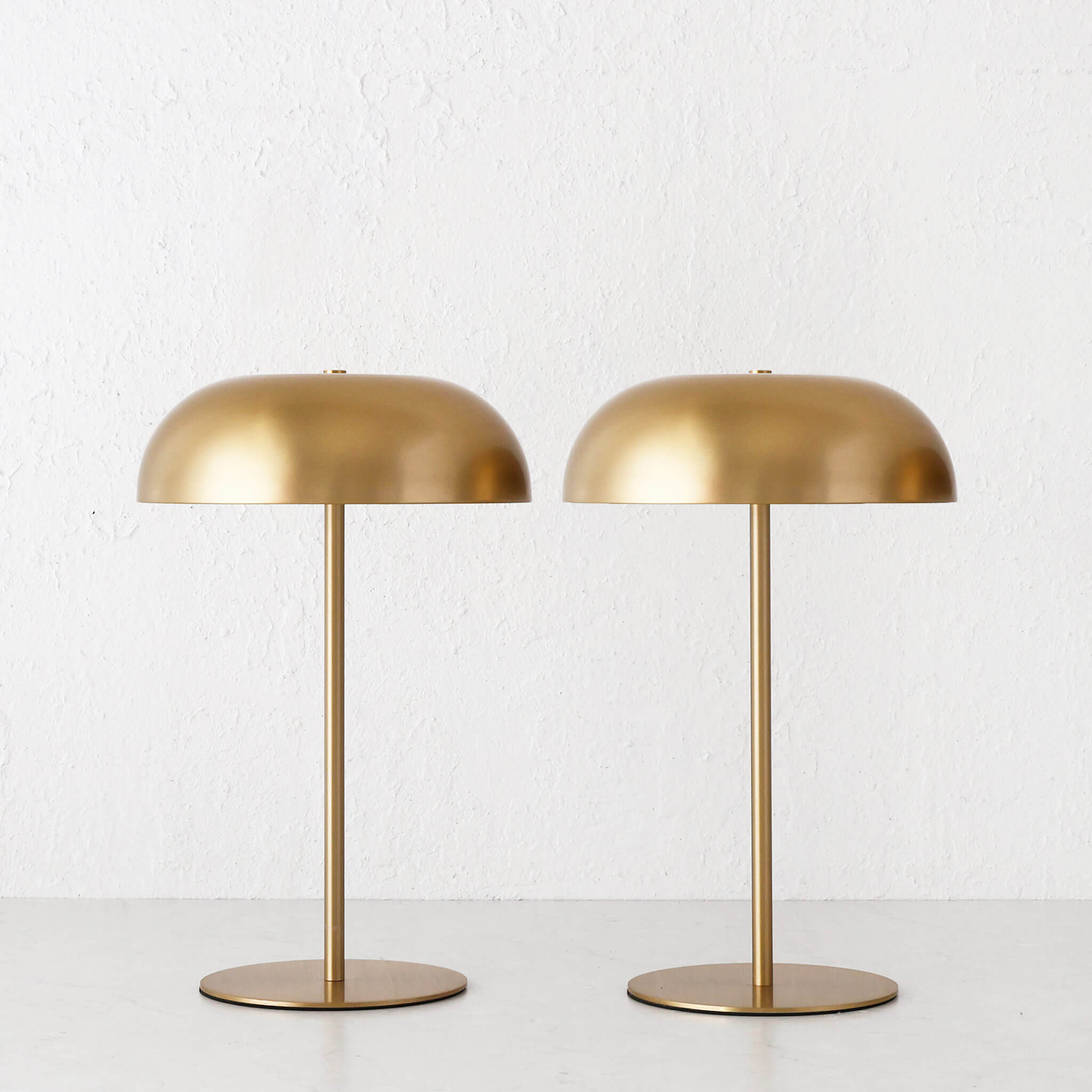 Sao Martinho Dome Led Rechargeable Indoor/outdoor Lamp Bundle X2 – Antique Brass