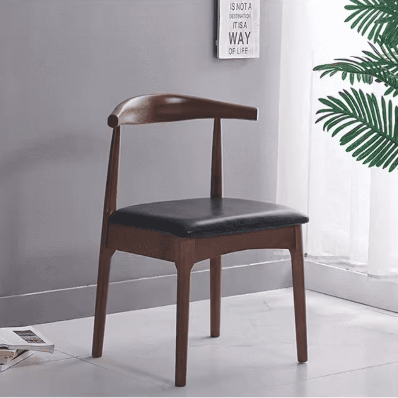 Leo Walnut Timber Chair - Image 1