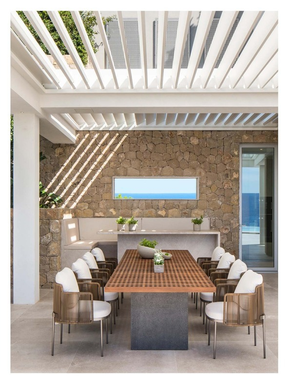 Contemporary Outdoor Coffee Table Collection