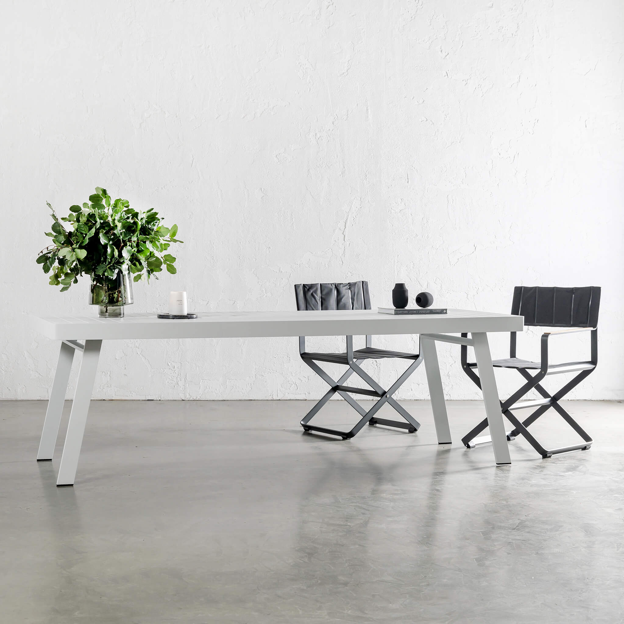 Paloma Outdoor Slatted Dining Table – 260cm