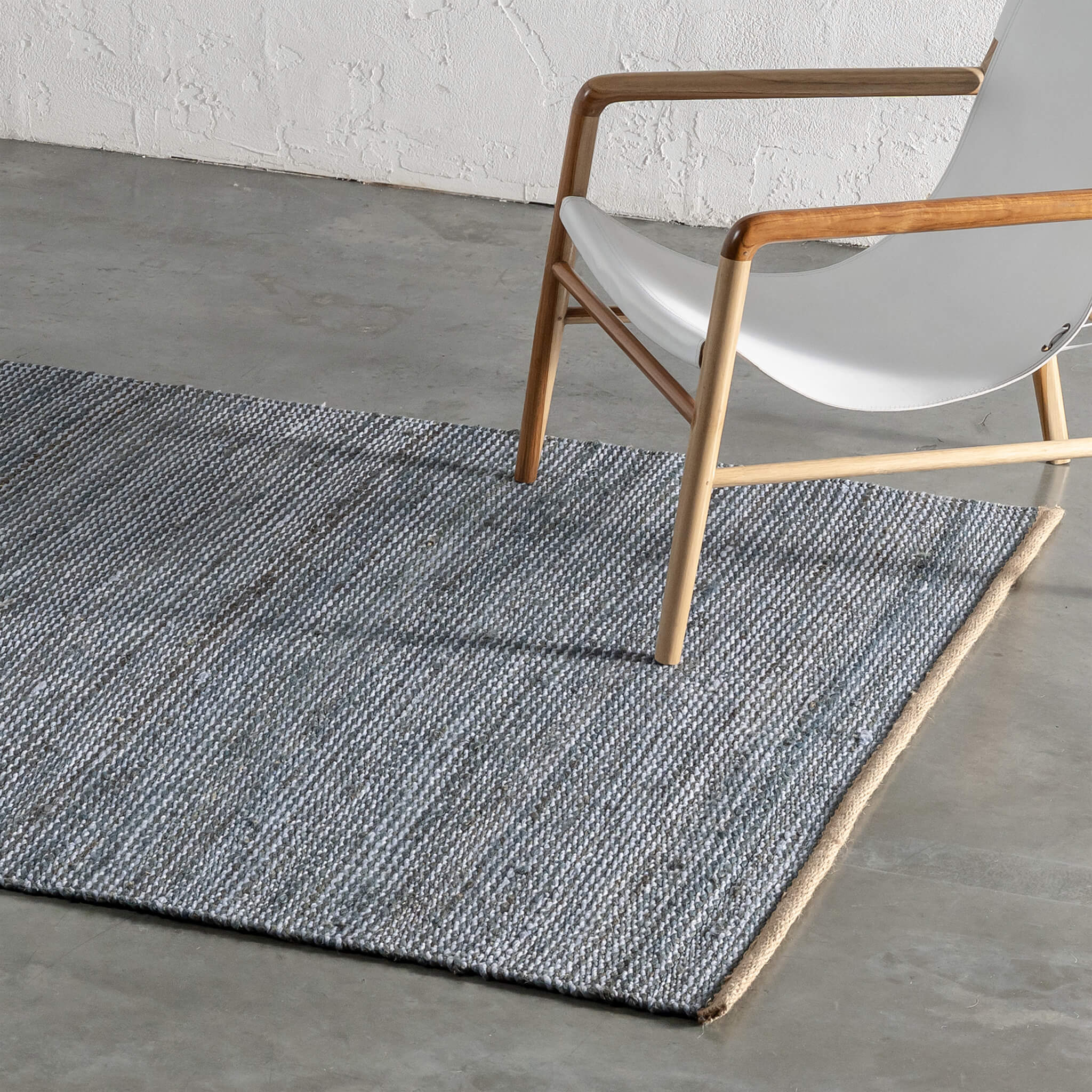 Latenza Jute Rugs – Blue