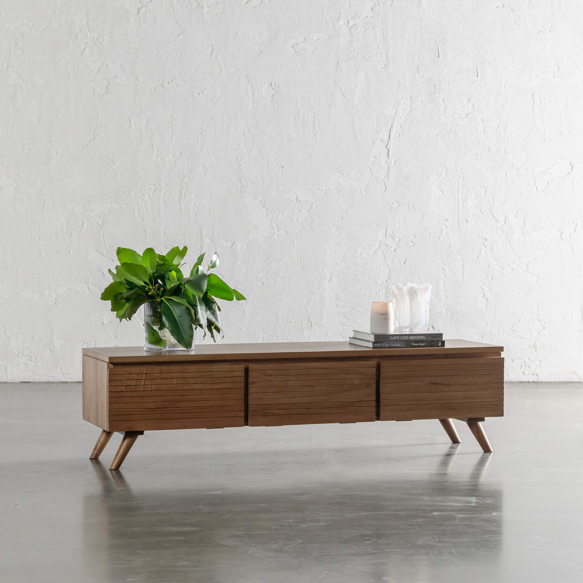 Amara Mid Century Timber Tv Stand – 150cm