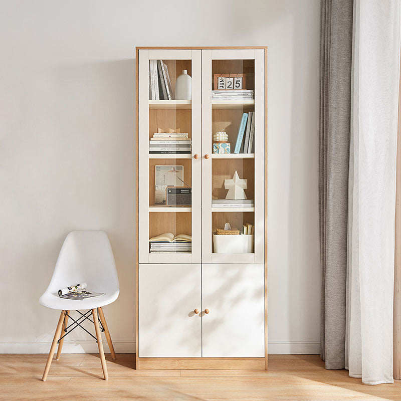 Jacqueline Storage Bookcase With Transparent Doors - Image 1