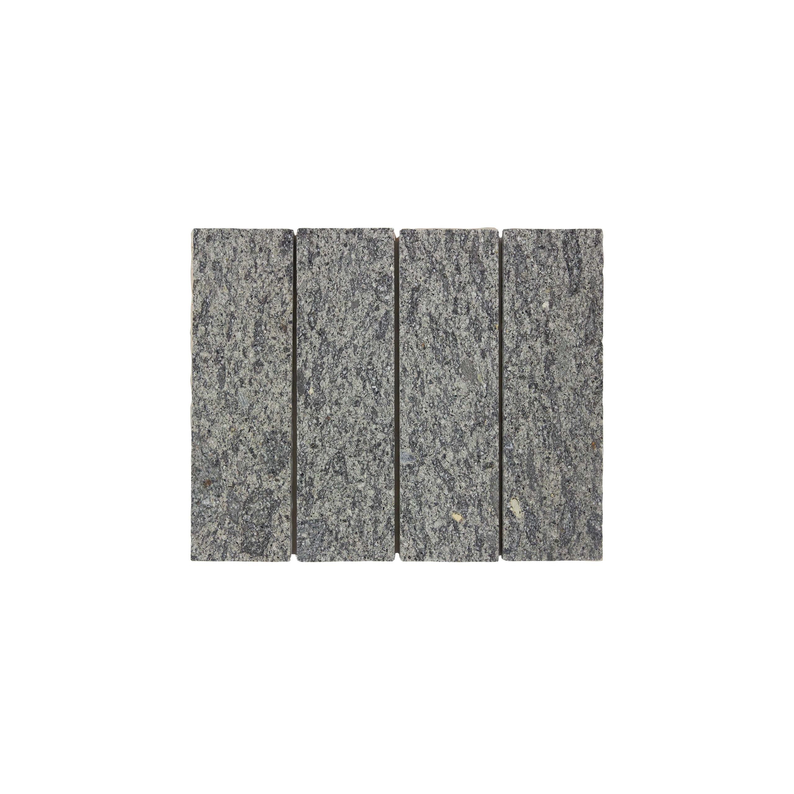 Apollo Mosaic Rectangle 60x200mm Natural Stone Tumbled Pepper