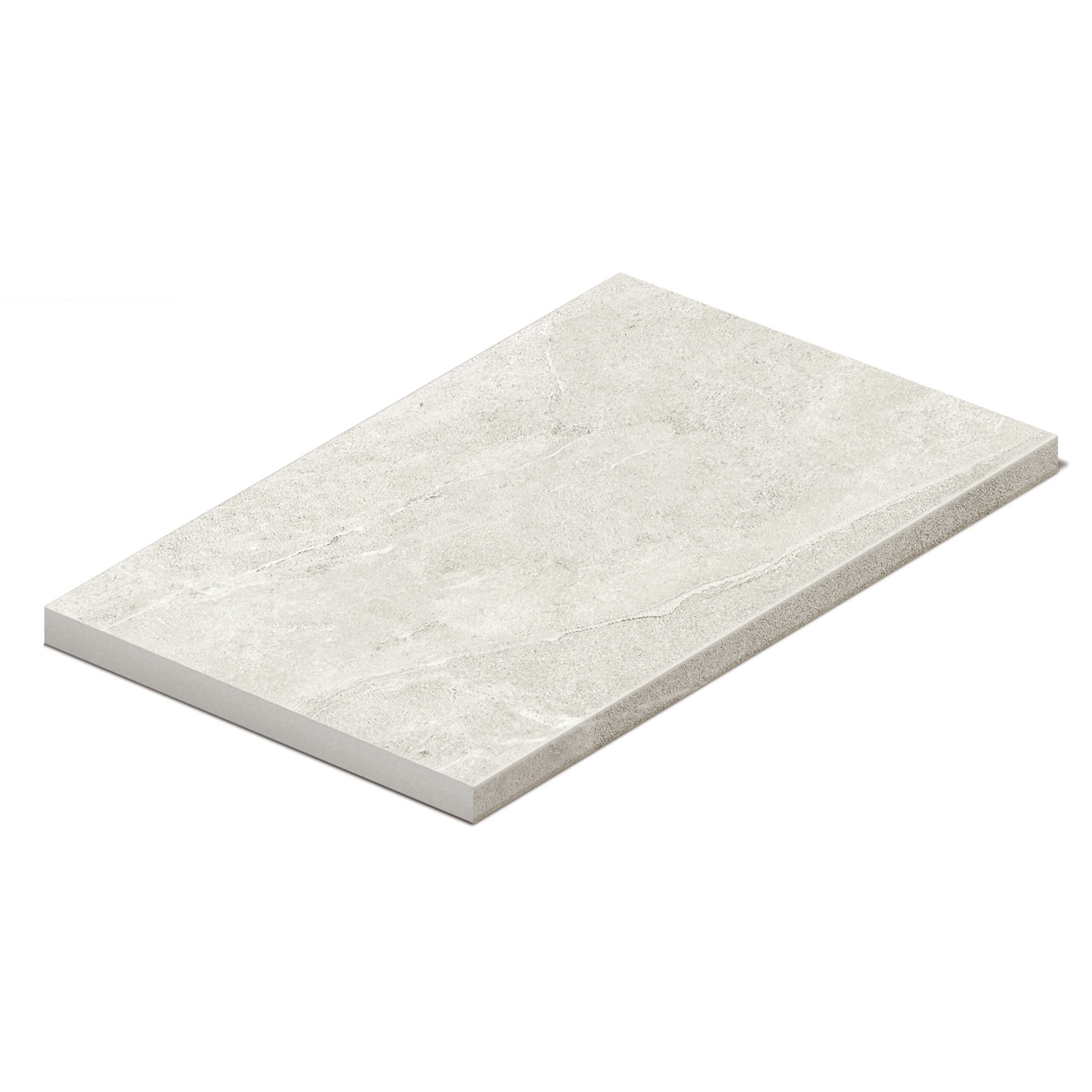 Capri Pemcil Edge Bullnose 600x400 Grip Salt Stone Look Rectified