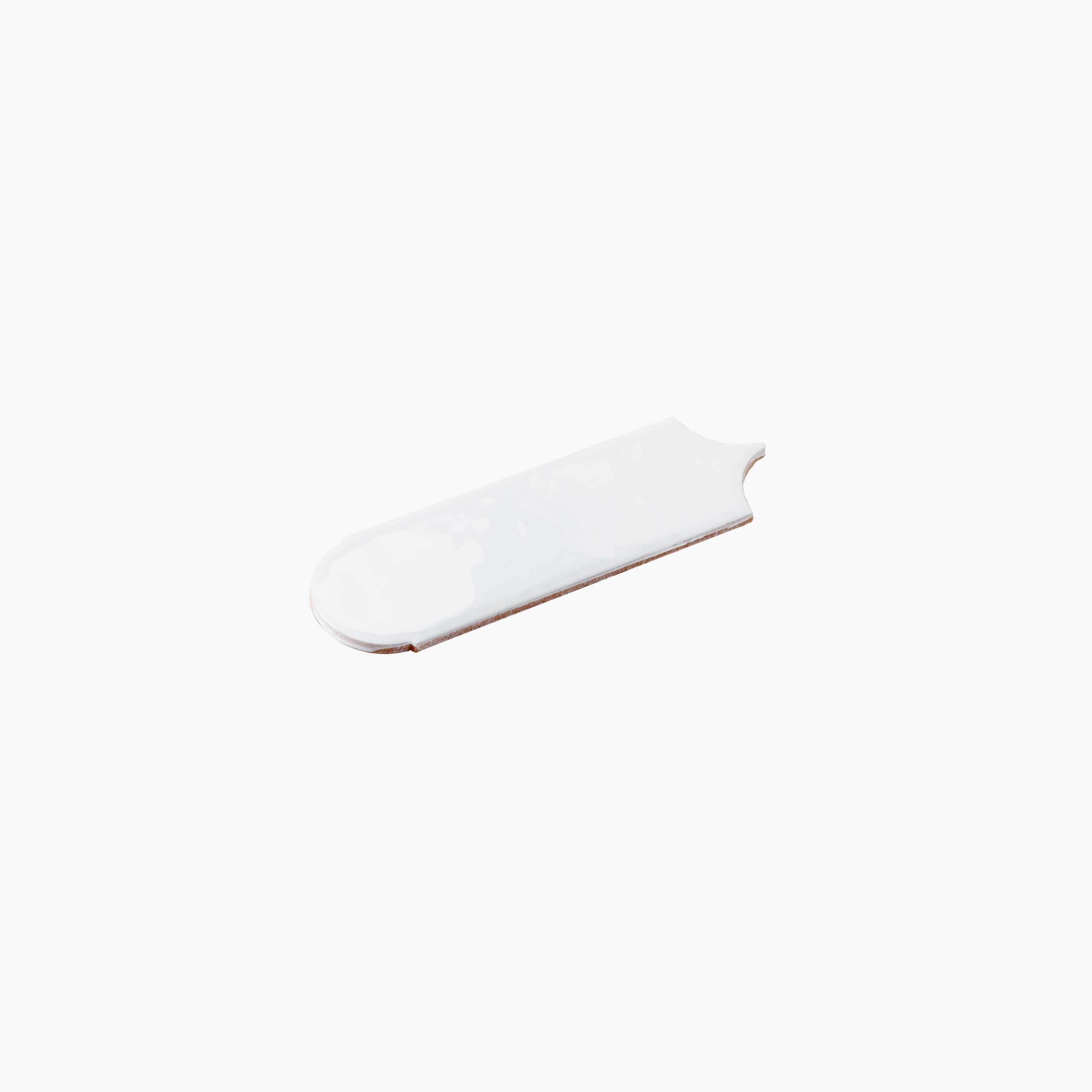 Feather 90x300 Gloss White Subway Pressed
