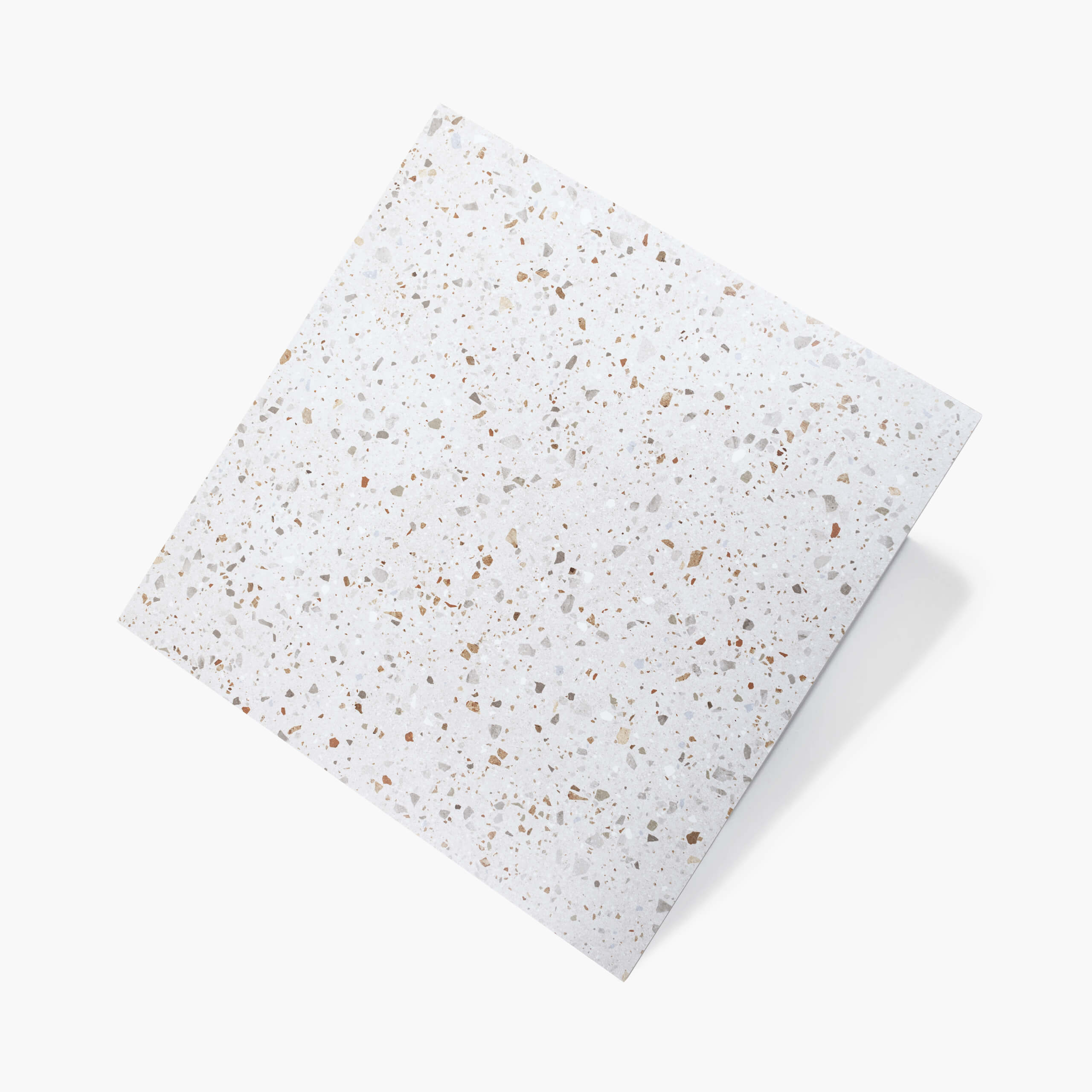 Color Terrazzo 600x600 Satin Grey Terrazzo Look Rectified