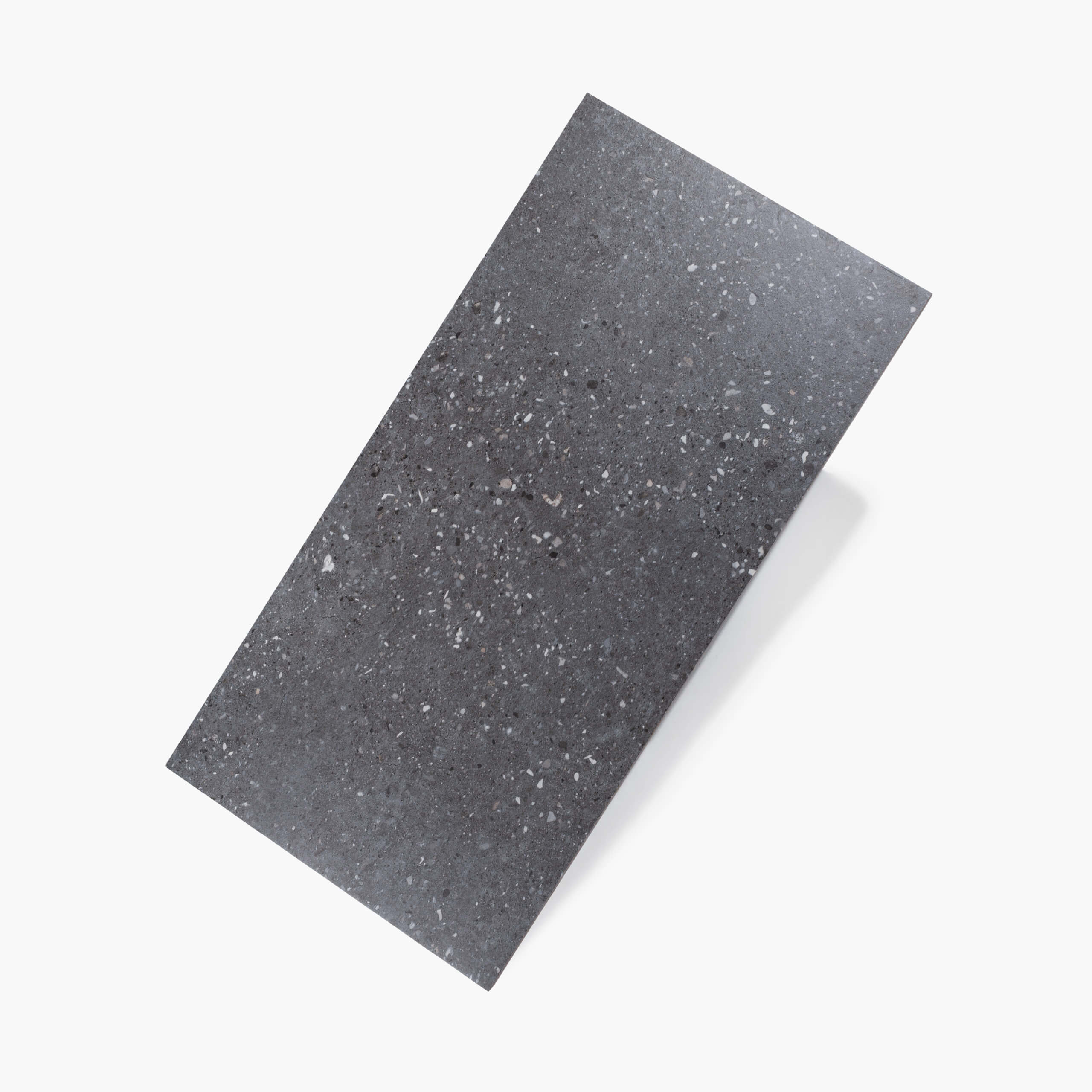 Frammenti 600x300 Matt Black Stone Look Rectified - Image 1