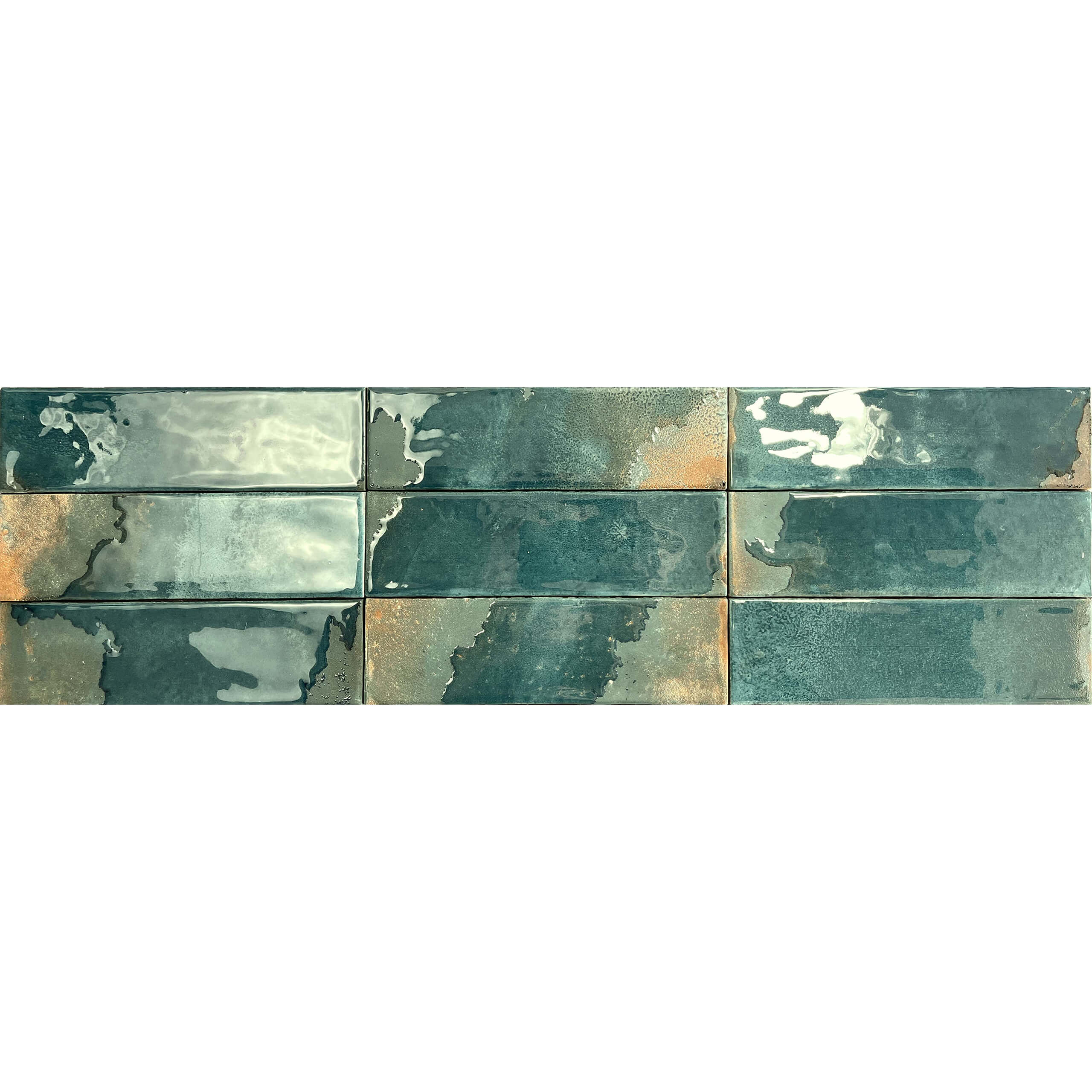 Granadella 223x64 Gloss Esmeralda Subway Pressed