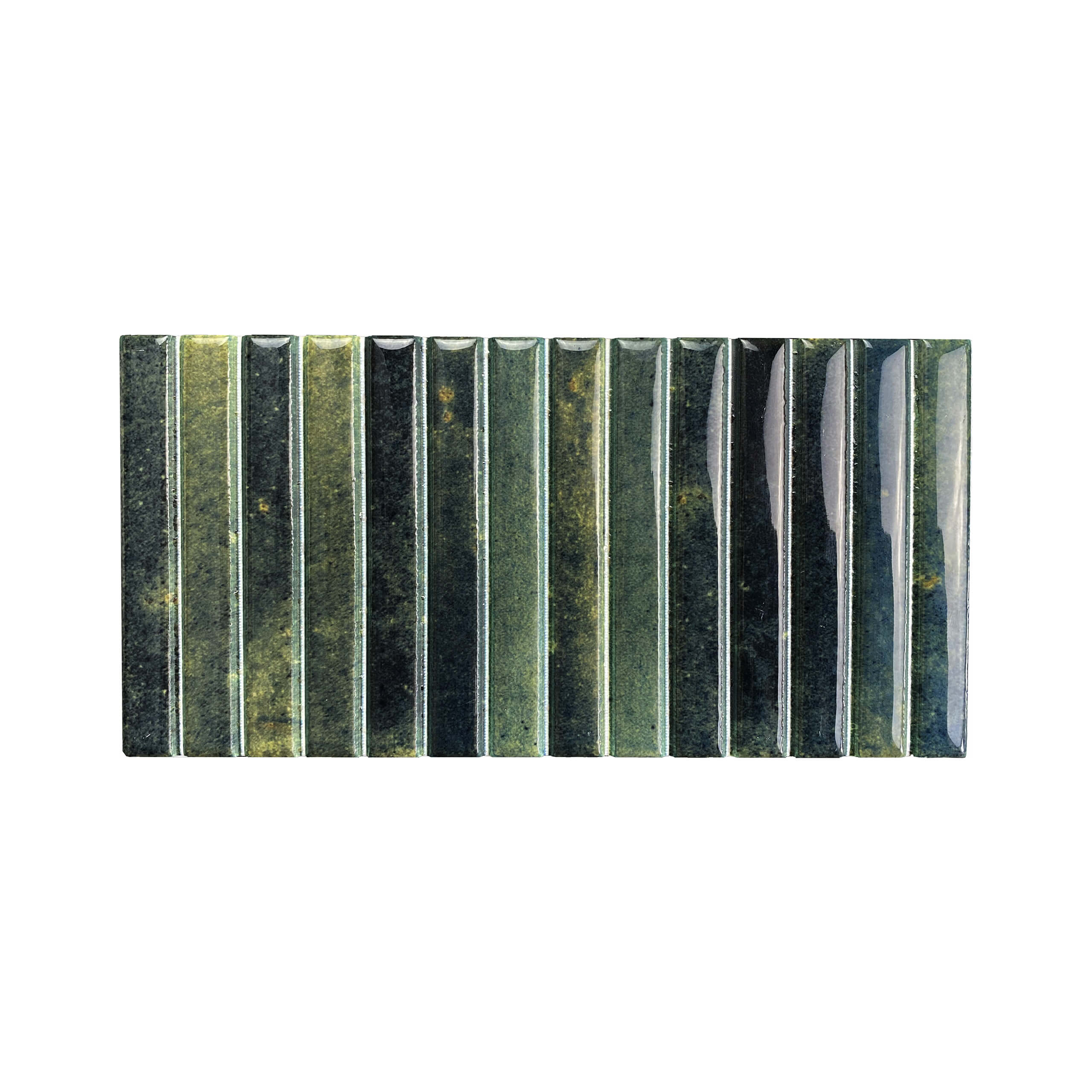 Linea Mosaic Kit Kat 115x231mm Porcelain Gloss Grass