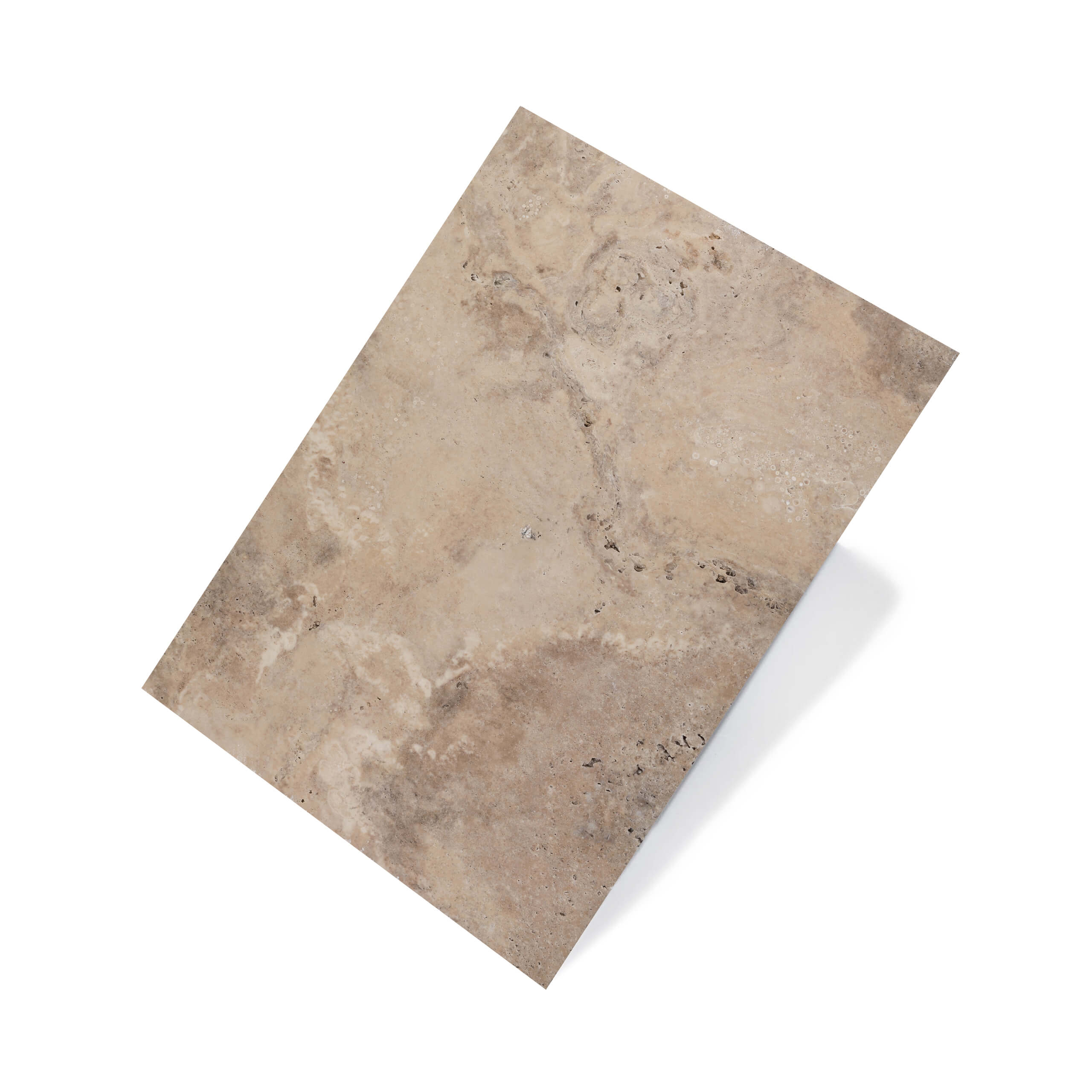 Latte Silver - Travertine Paver 610x406x30 Tumbled Latte Silver Natural Stone Brush Tumbled