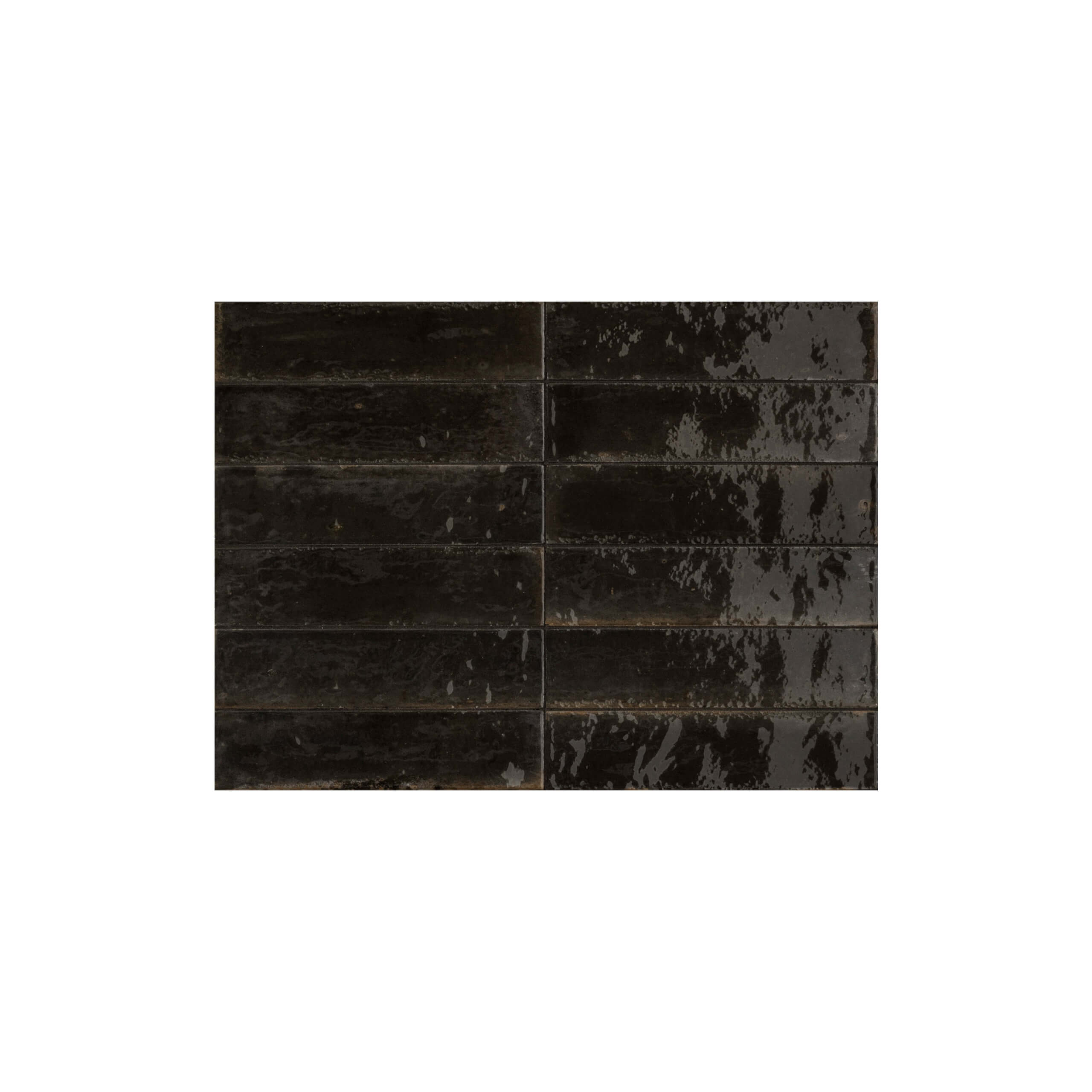 Lume 60x240 Gloss Black Subway Non-rectified
