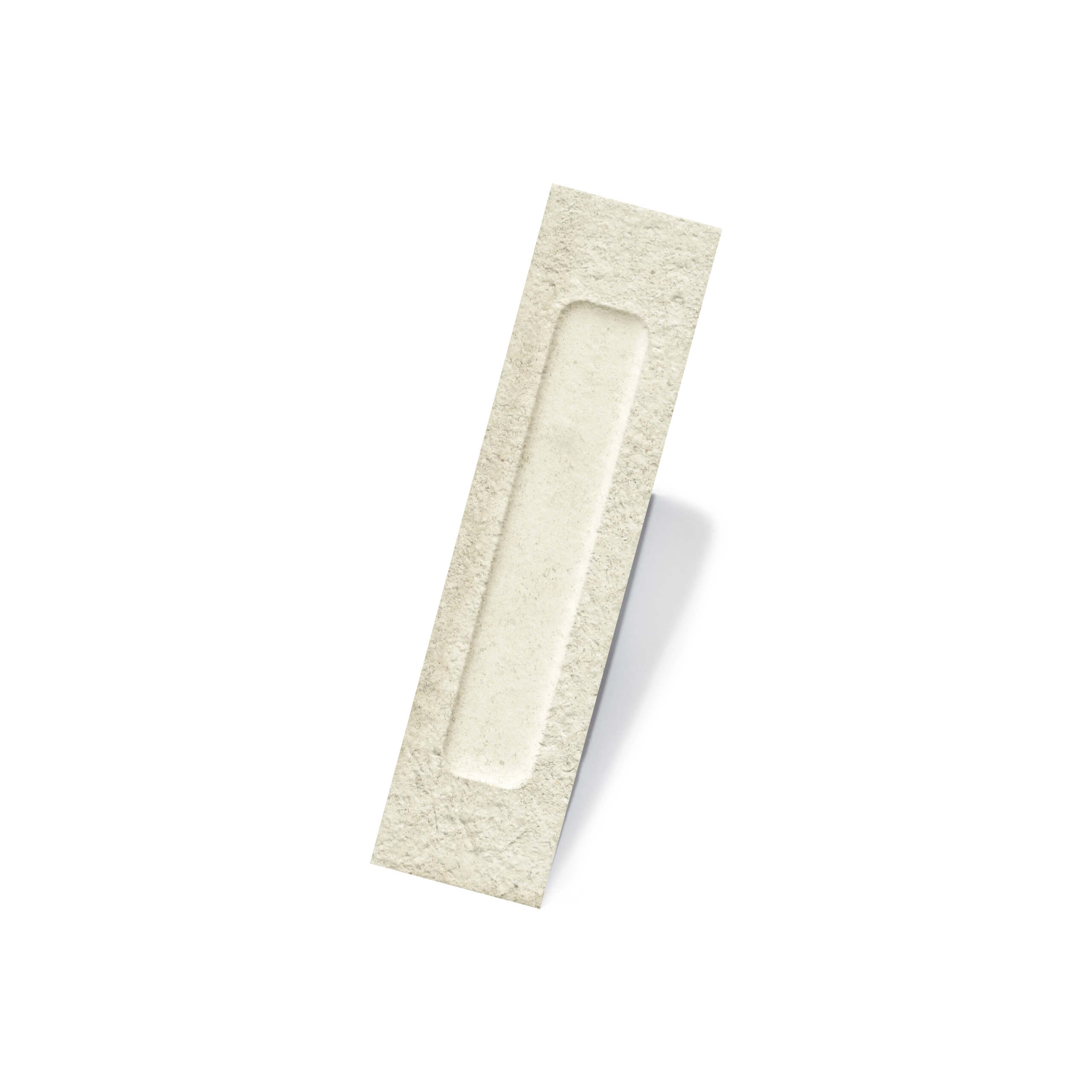 Miniature Fornace Formella 60x240 Matt Bianco Minerale Subway