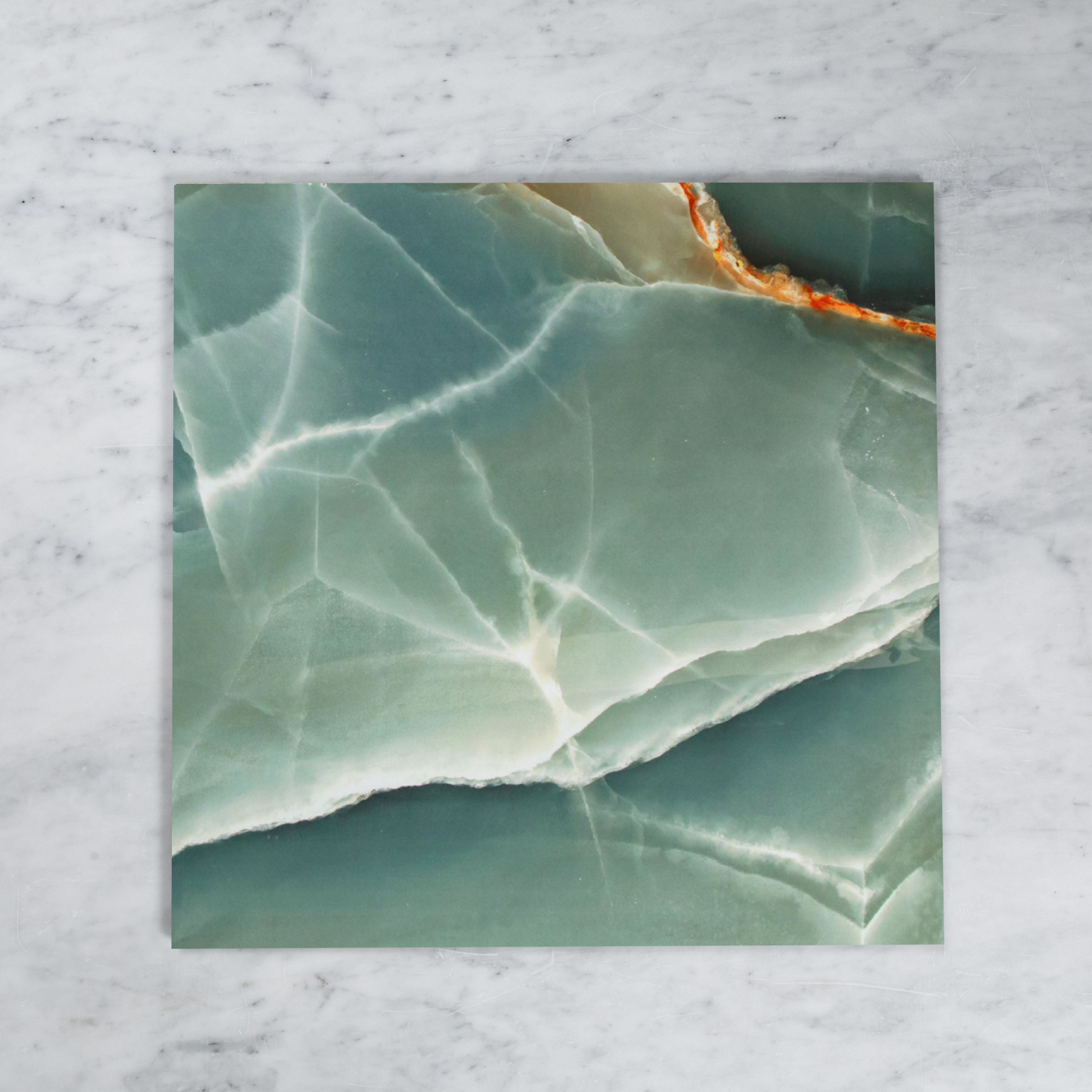 Onyx Aqua Green Polished