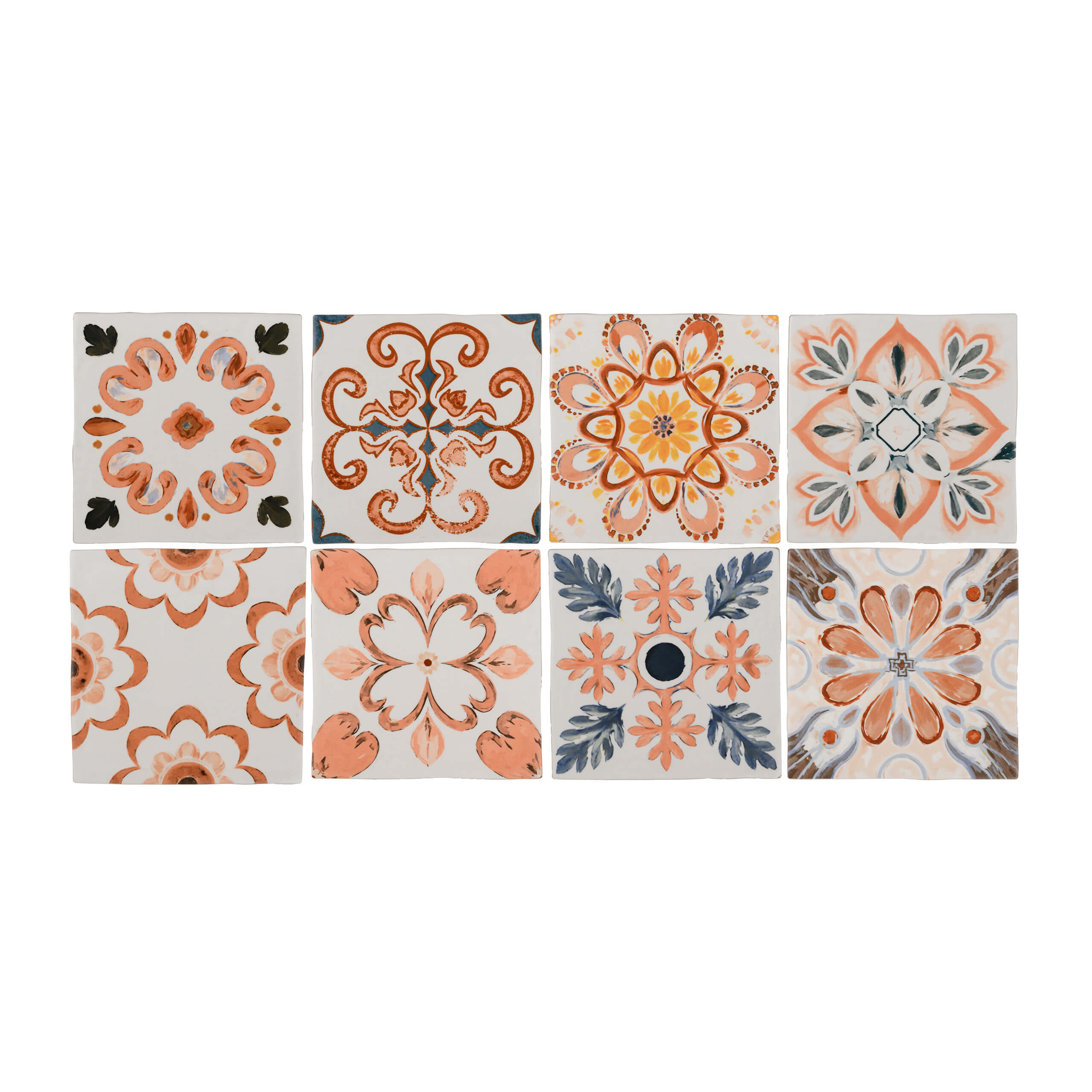 Sevilla Deco 125x125 Matt Blush Subway Pressed
