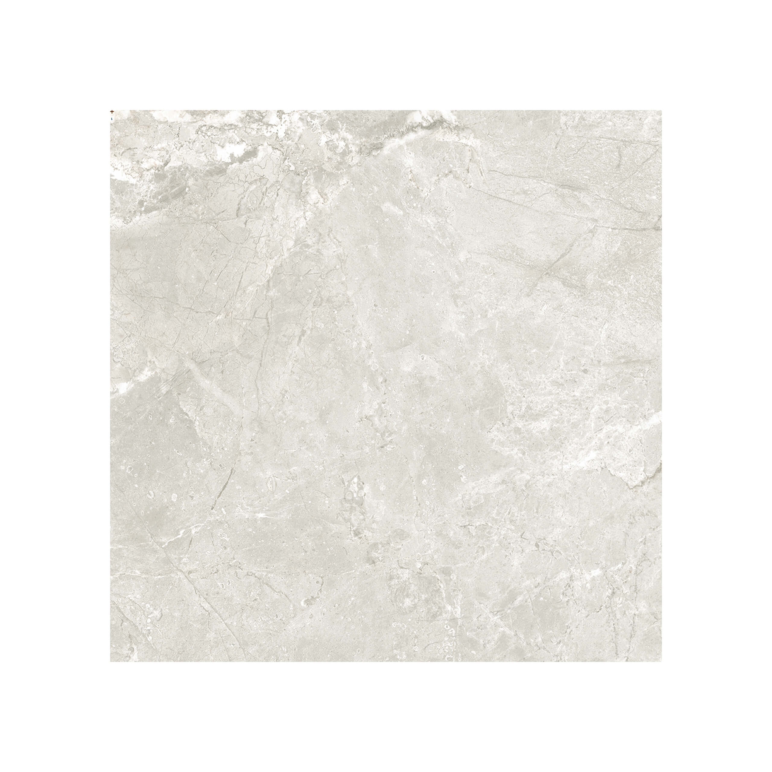 Silver River 600x600 Matt Light Grey Marble Look Rectified