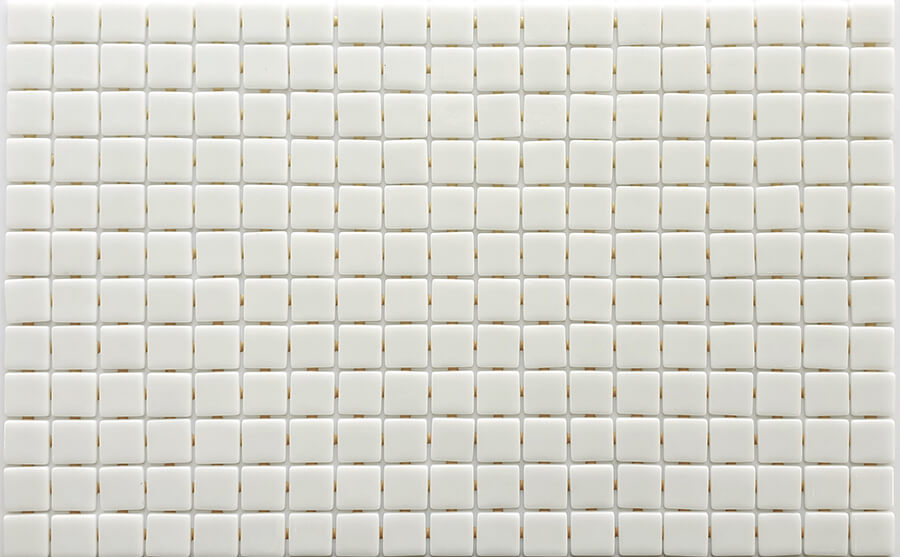 Ezarri Basic Range Mosaic Square 25x25mm Glass Gloss Egg Shell