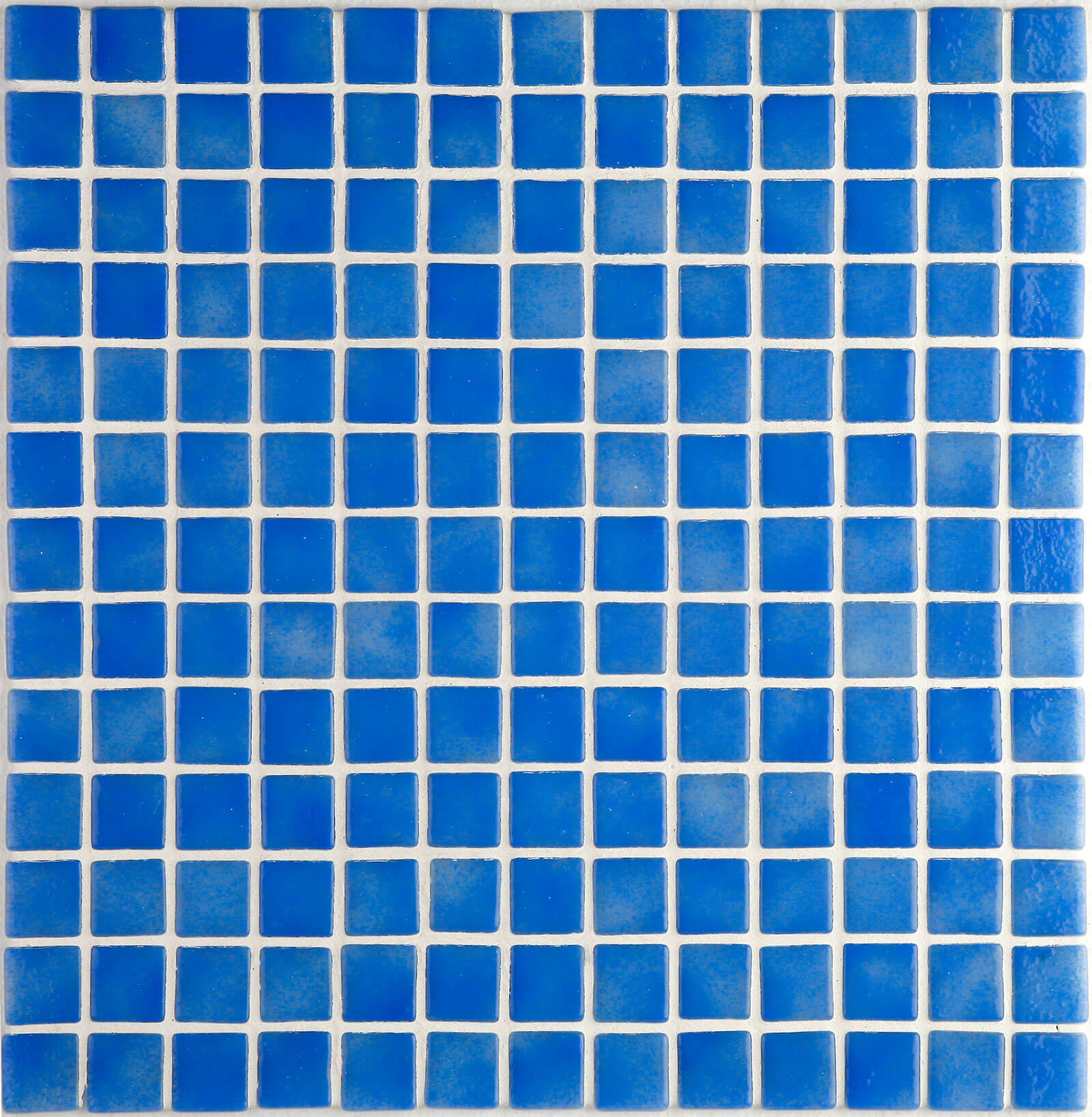 Ezarri Niebla Mosaic Square 25x25mm Glass Gloss Blue 2505-a