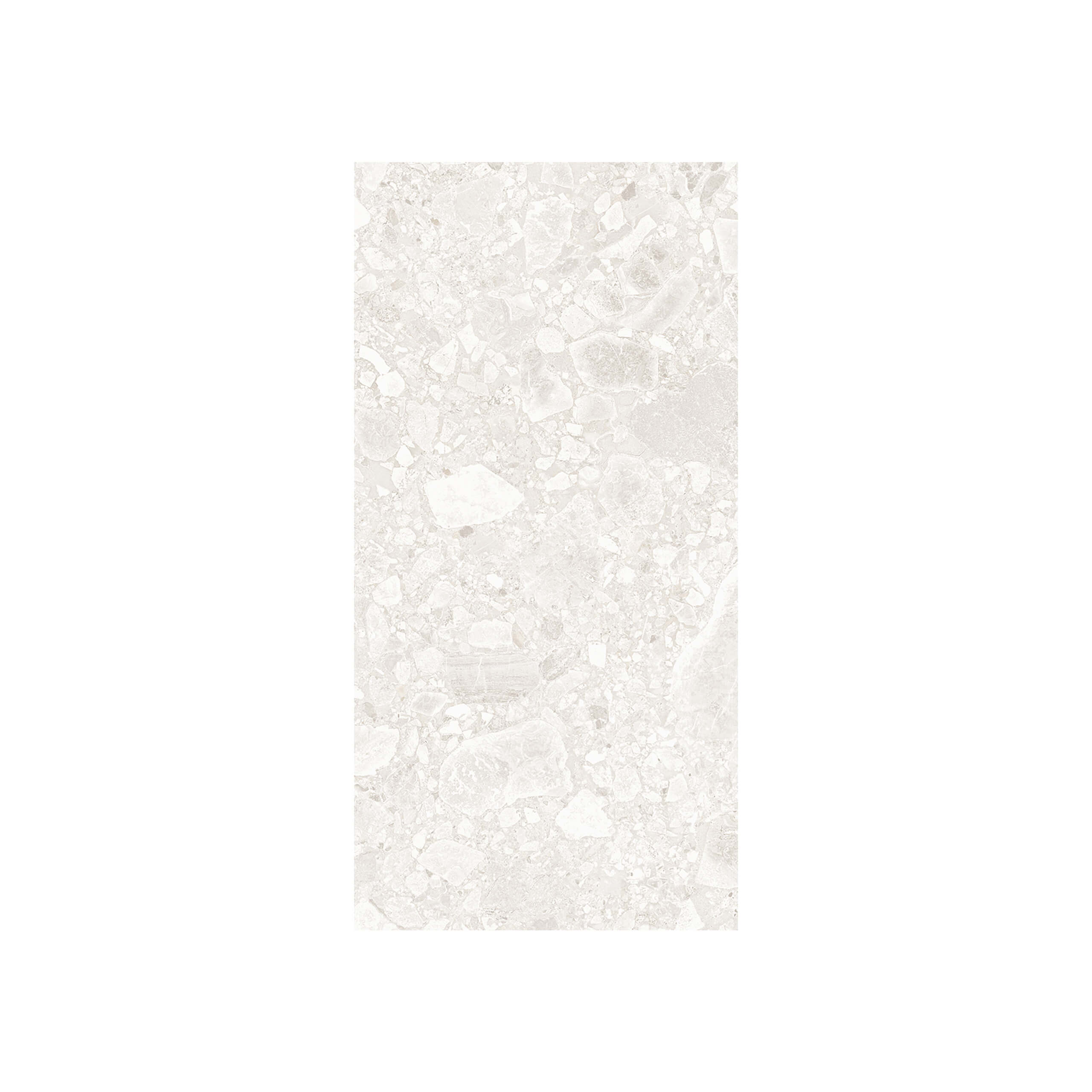 Studio Terrazzo 600x300 Matt White Terrazzo Look Rectified