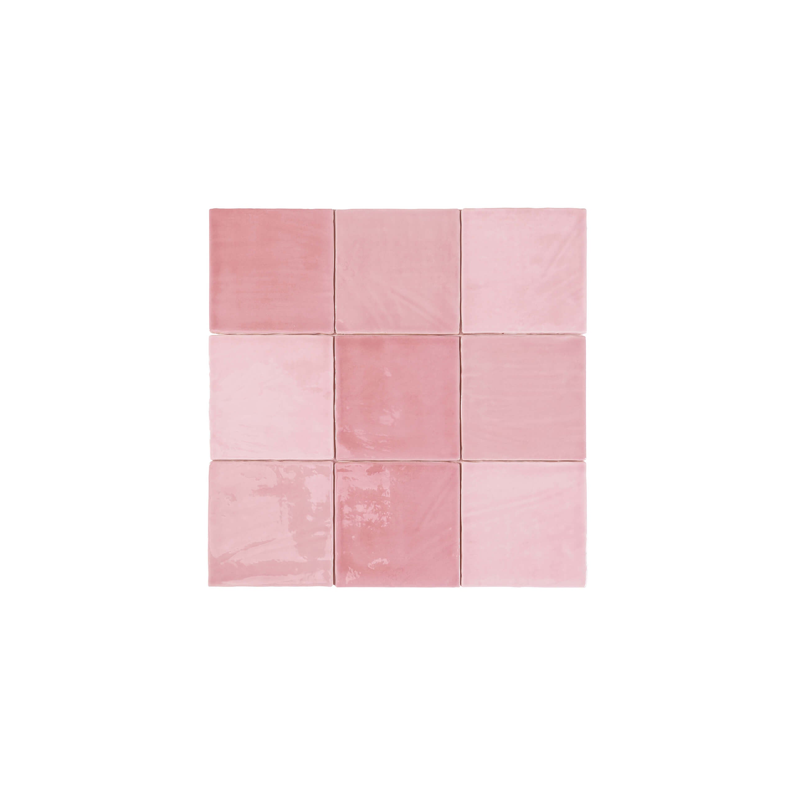 Tabarca 150x150 Gloss Rosa Subway Pressed