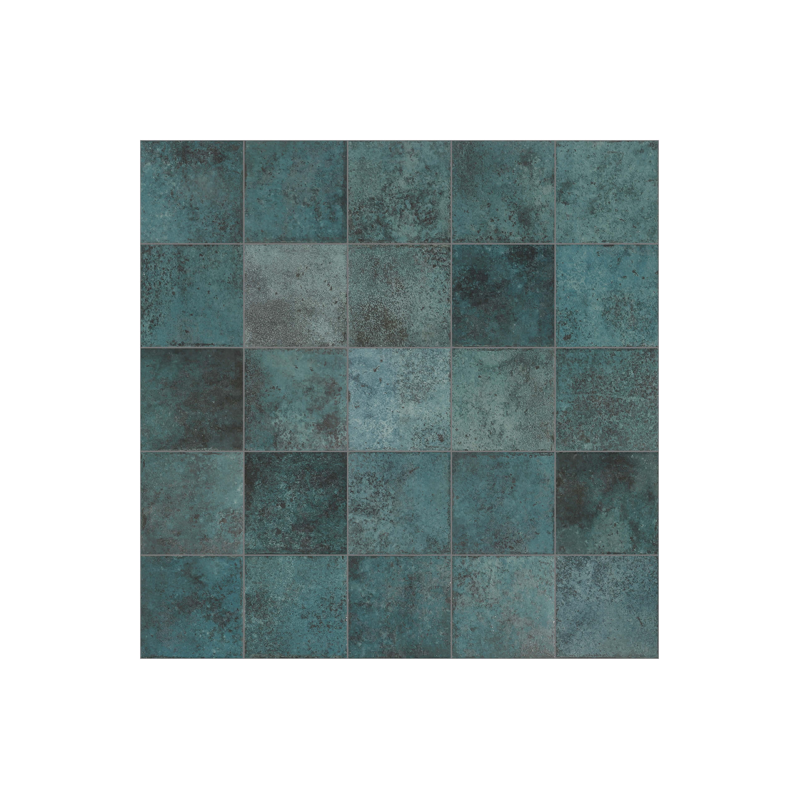 Tahiti 147x147 Anti-slip Turquoise Subway Non-rectified
