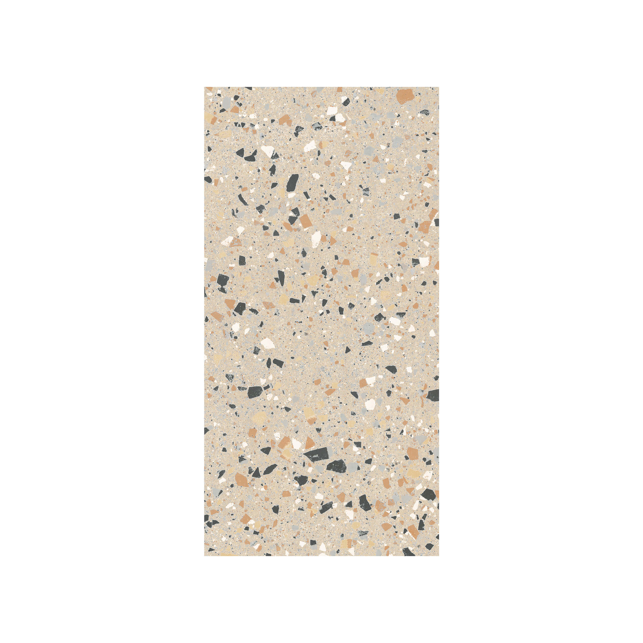 C Venice 600x300 Matt Beige Terrazzo Look Rectified - Image 1