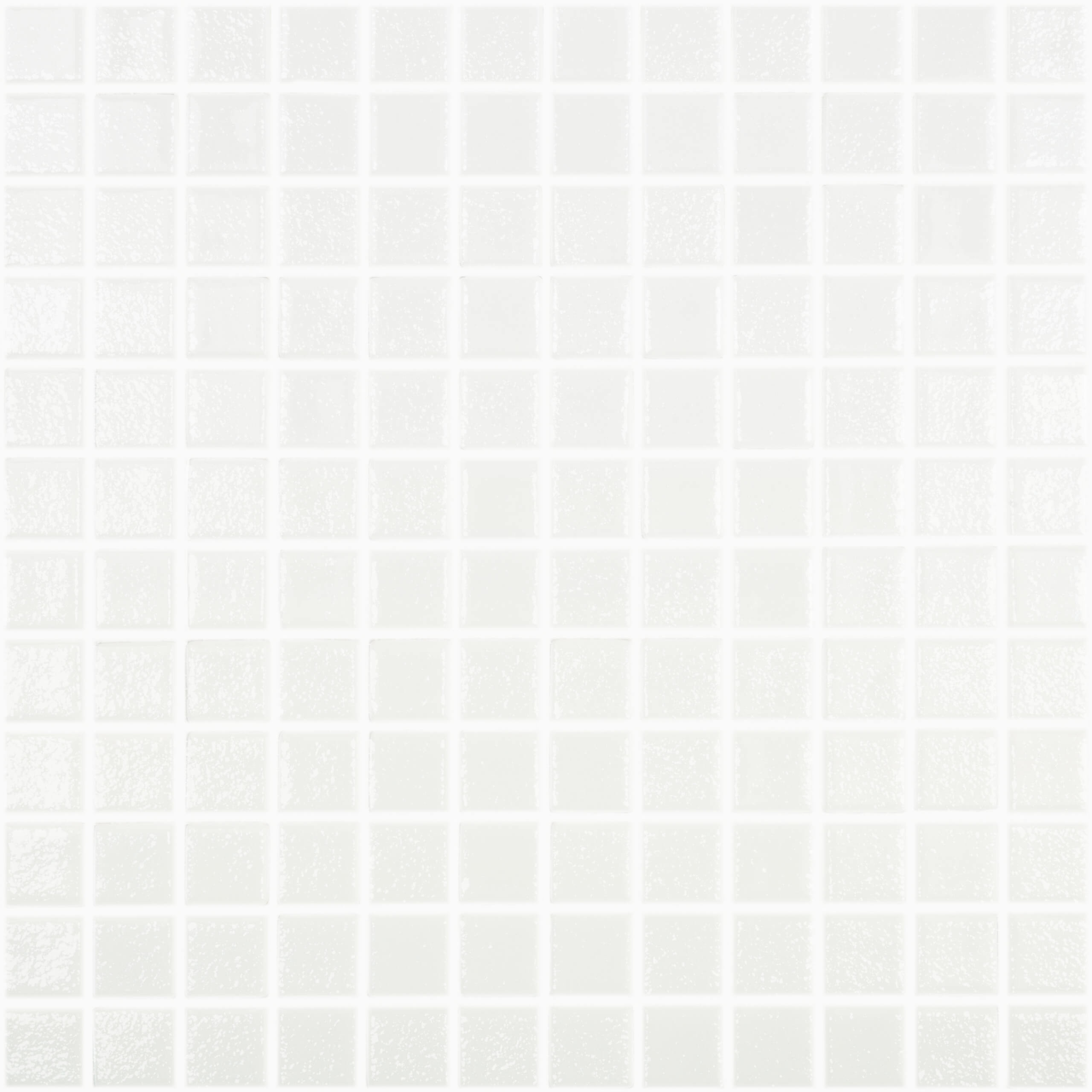 Vidrepur Mosaic Square 25x25mm Glass Gloss White