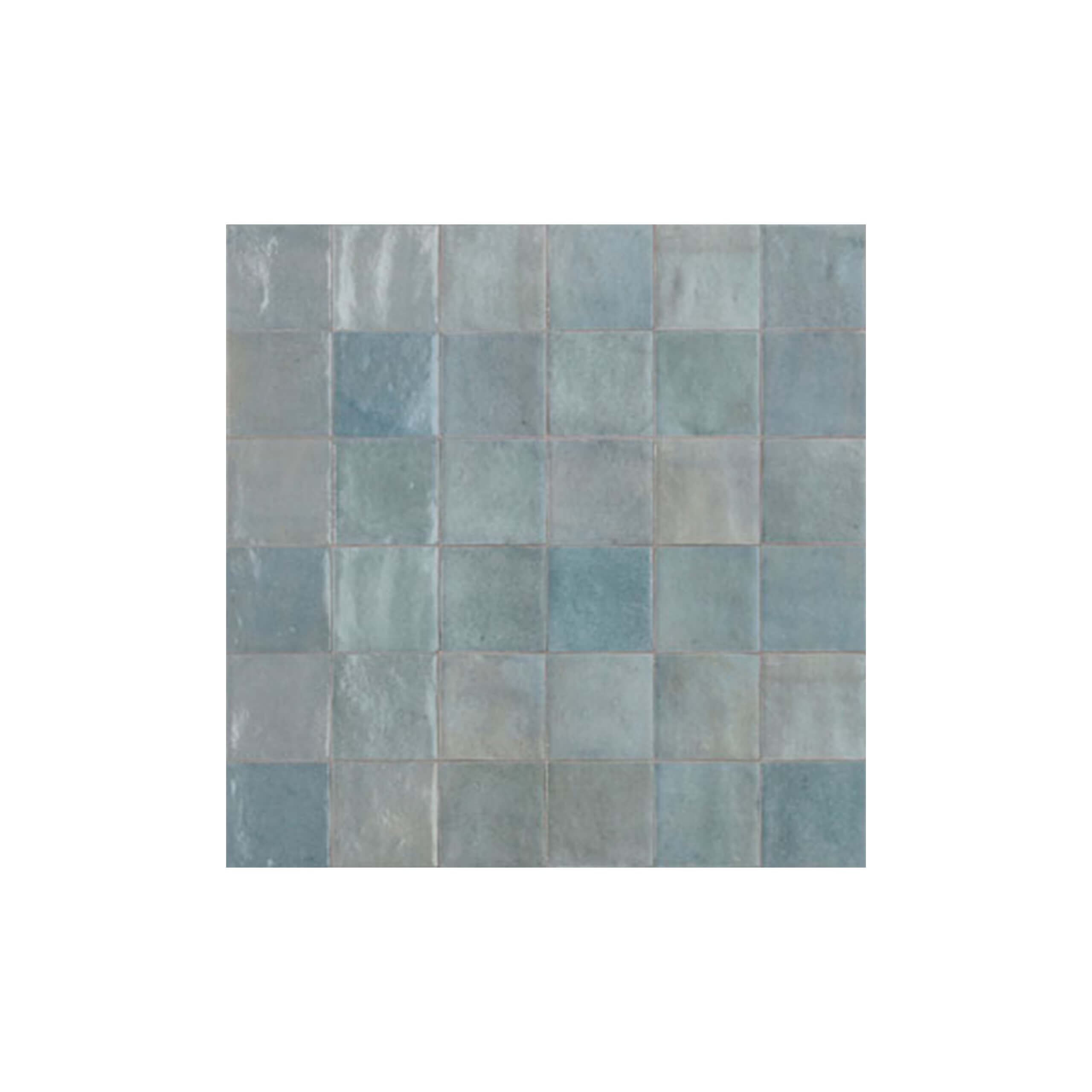 Zellige 100x100 Gloss Cielo Subway
